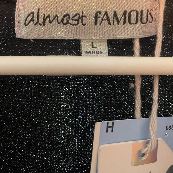 **SOLD** NWT Body Con Black & Tan Cross Dress (L) - Picture 7 of 8